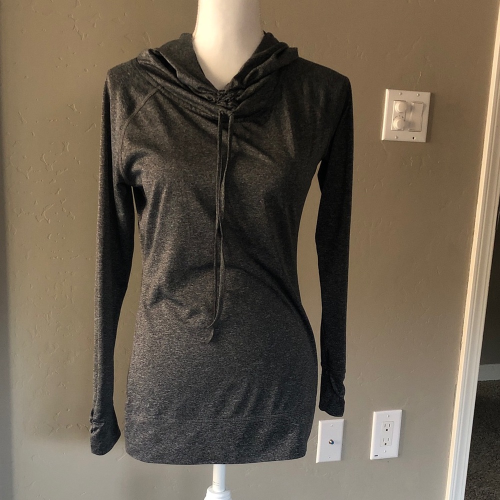 Champion Charcoal Gray Lightweight Hooded Women's Top